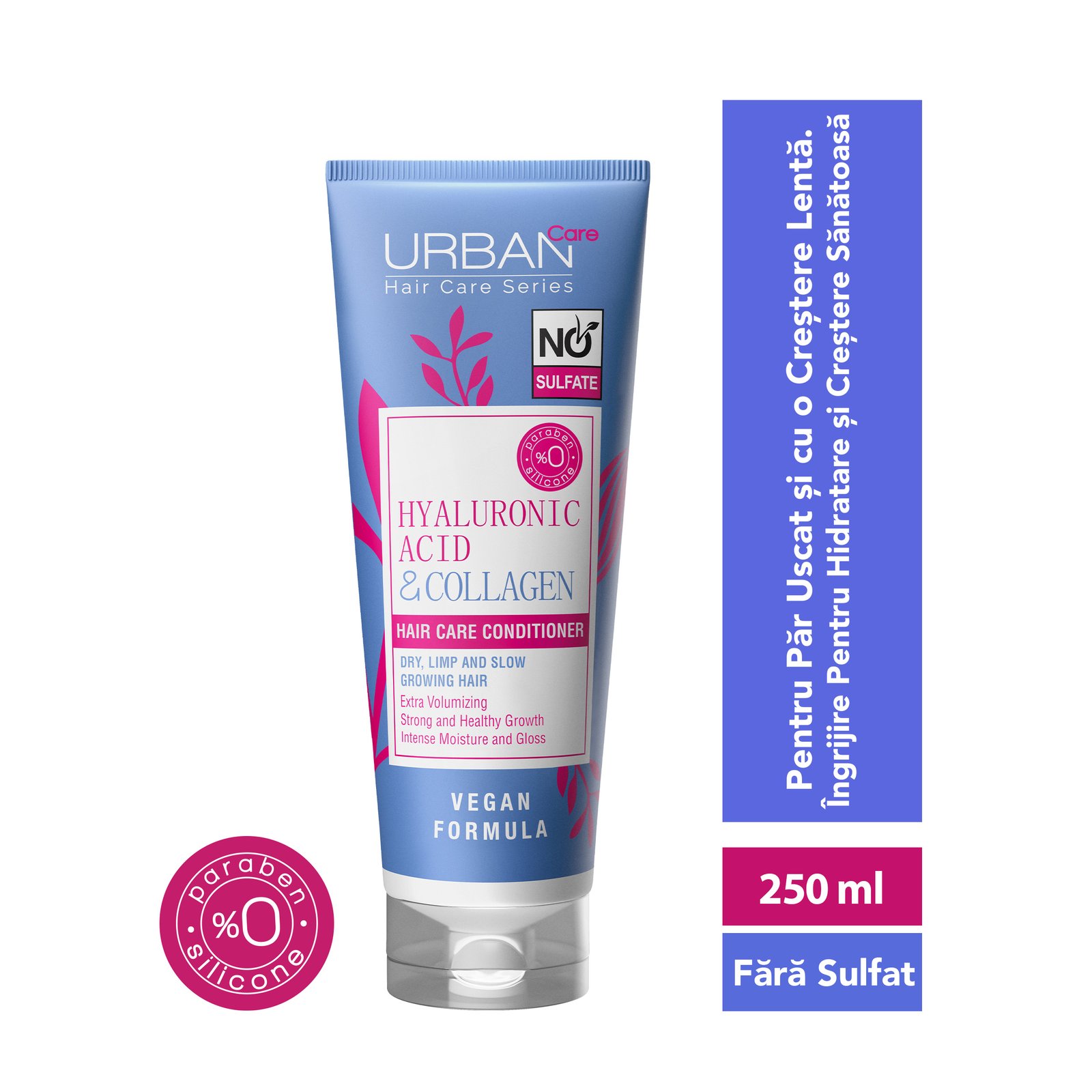 Urban Care - Balsam par hidratant cu acid hialuronic si colagen