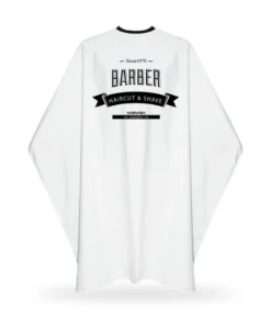 MARMARA BARBER - Pelerina frizerie/coafor Classic Alba