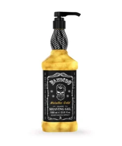 Gel de ras 1000ml - Metallic Gold - Bandido