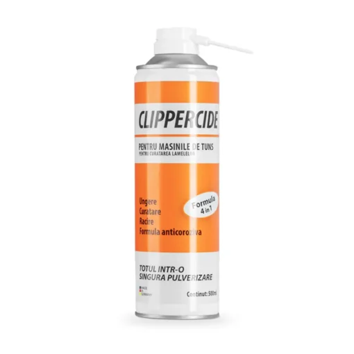 Spray de curatare - CLIPPERCIDE - pentru masinile de tuns - 500 ml