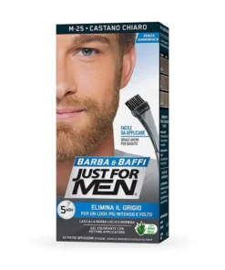 Vopsea de barba - Just For Men - Saten Deschis