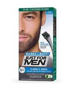 Vopsea de barba - Just For Men - Saten Inchis
