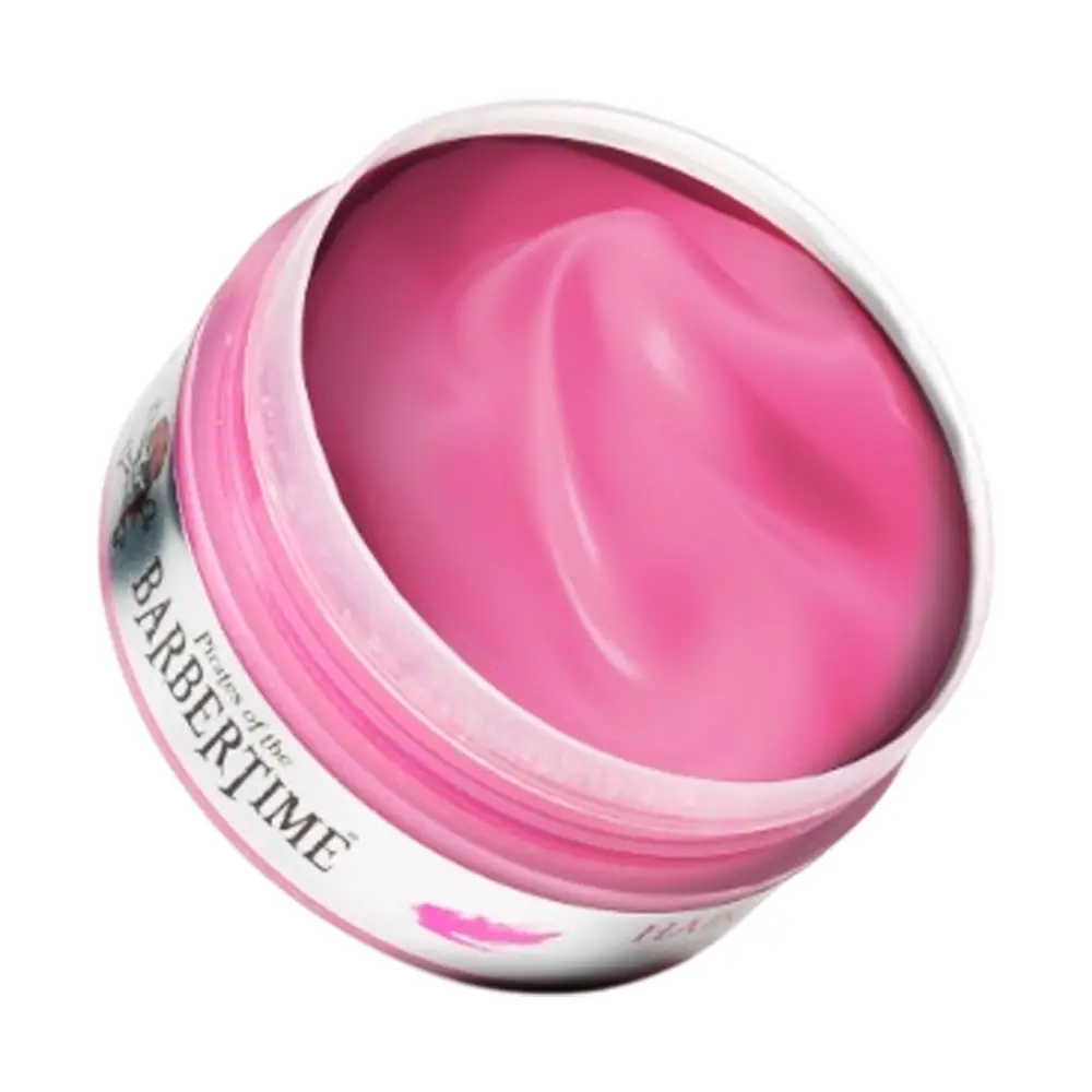 BARBERTIME - Ceara de par colorata 100ml - Roz - imagine 2