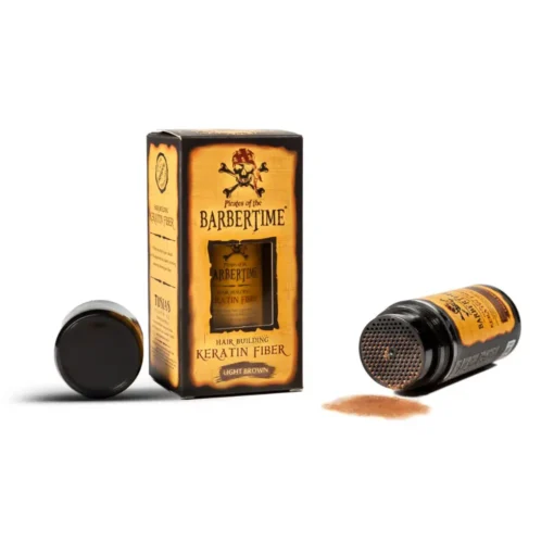 BARBERTIME - Pudra fiber pentru parul rar 21g - Saten Deschis - Image 2