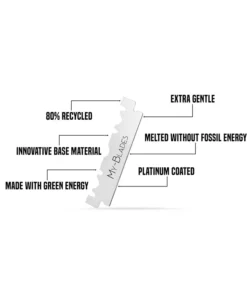 Alternative view of My Blades - Lame de ras - Platinum - 100buc