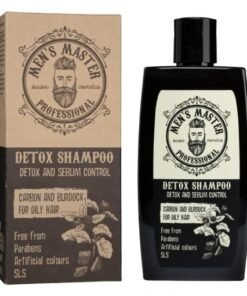 Men's Master - Sampon pentru par Professional Detox Shampoo Active Carbon and Burdock 260ml