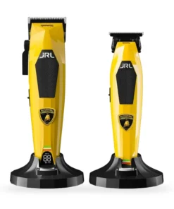 JRL - Set combo Masina de tuns + Masina de contur - Lamborghini Diamante - Galben