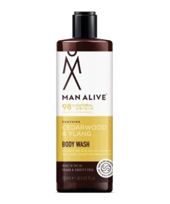 Man Alive - Gel de dus Black Cedarwood & Ylang 500ml