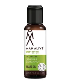 Man Alive - Ulei de barba Lemon & Bergamot 50ml