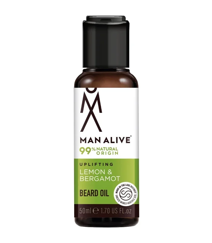 Man Alive - Ulei de barba Lemon & Bergamot 50ml