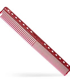 Pieptene frizerie/coafor slim – Y.S/PARK – S339 – Rosu Transparent