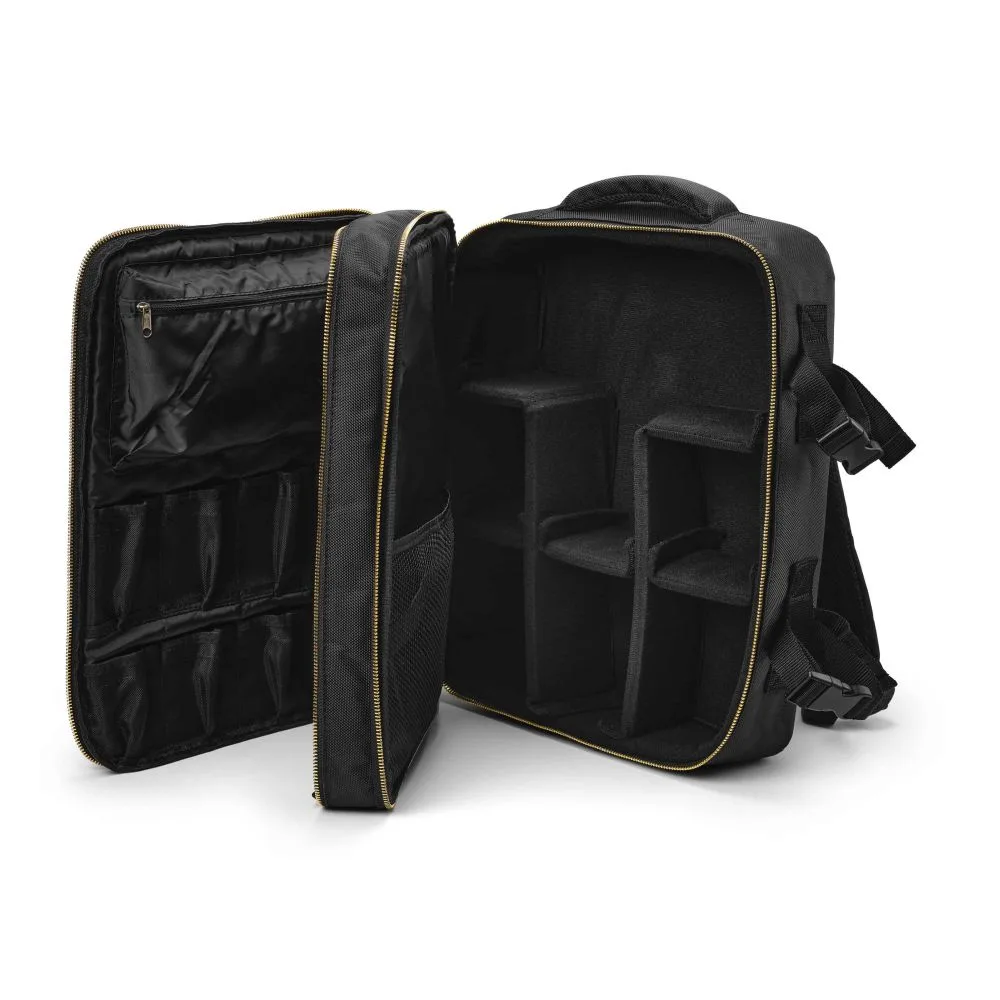 Rucsac transport instrumente frizerie JRL Professional Black Backpack - imagine 2