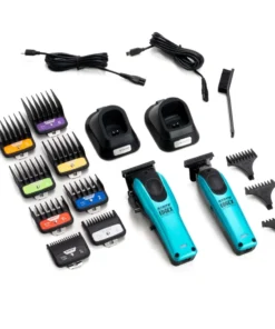 Alternative view of Set combo Kiepe Edgex Blue Masina de tuns si Masina de contur fara fir