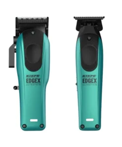 Set combo Kiepe Edgex Blue Masina de tuns si Masina de contur fara fir