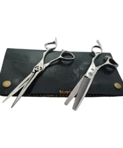 Alternative view of Set foarfeci – Mikashi Shogun’s – Red Joker – 6.0 inch + Borseta premium cadou