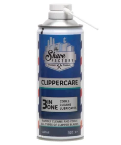 Spray 3 in 1 pentru masini de tuns The Shave Factory Clippercare 400ml