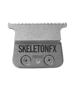 Lamă de schimb 1.6MM DLC TITAN Gunsteel argintie cu dinți normali pentru trimmerele Skeleton FX7870 BaBylissPro