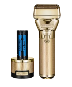 Mașină de ras profesională FXONE Shaver cu acumulator interschimbabil BabylissPRO aurie
