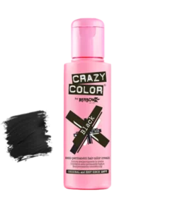 Vopsea semipermanentă Crazy Color Black no.30 100 ml