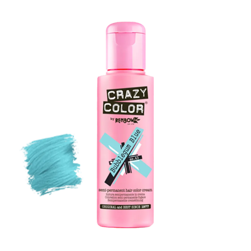 Vopsea semipermanentă Crazy Color Bubblegum no.63 100 ml